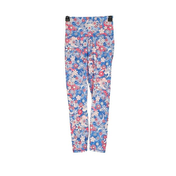 Women's - Fabletics PureLuxe Floral Ultra High-Waisted 7/8 Leggings - Picture 3 of 7